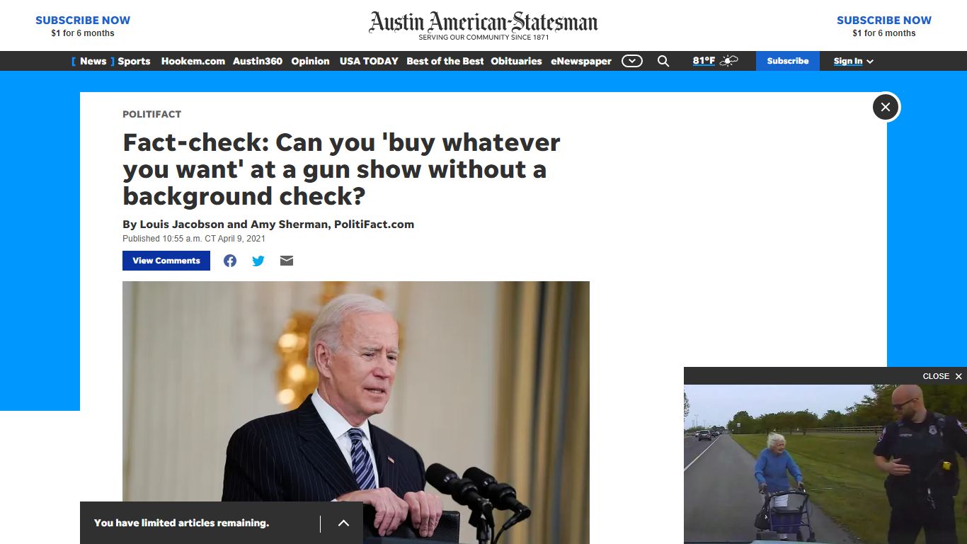 Fact-check: Can you 'buy whatever you want' at a gun show without a ...